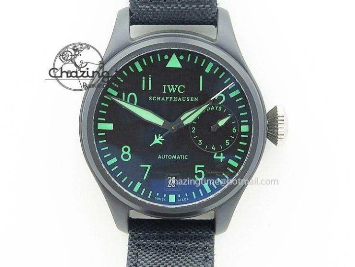 MIROTIME 0502 Lightweight Portugieser Automatic SS IW501708 APSF 1:1 Best Edition Light Blue Dial on Gray Leather Strap A 7012